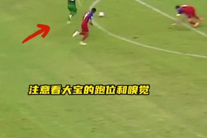 家有一老❤！当年于大宝爆射破门，黄健翔怒赞：太老道了