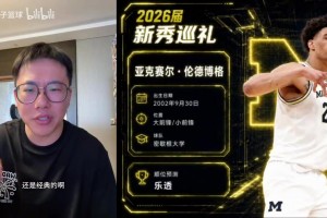 老秀！孔祥宇评勇士选中伦德博格：大器晚成的即战力！
