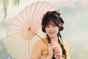 小仙女登场!李月汝分享古风美照 佩奇:哎呀