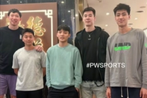 小聚一番！周琦、徐杰、郭昊文、刘金雨洛杉矶相聚