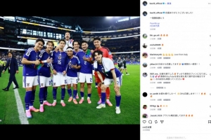 小组赛2球1助，上田绮世社交媒体预热巴西之战：让我们拿下这场关键战！