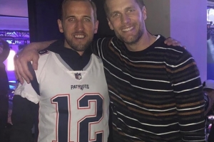 邮报：NFL传奇人物汤姆·布雷迪访问英格兰队，三狮军团队成员感到兴奋