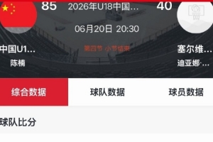 全程压制，U18女篮轻松战胜塞尔维亚，连续三场热身赛获胜