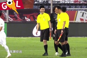 王大雷向马宁投诉对方冲撞守门员，马宁：你该回去练身体了