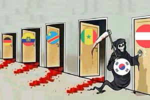 洪明甫诅咒引发韩国球迷热议：未助力韩国的球队小组赛末轮纷纷出局