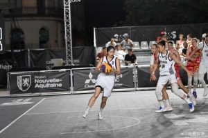 FIBA3x3普瓦捷站比赛结束,北京队在1/4决赛中与澳大利亚队对决后止步八强